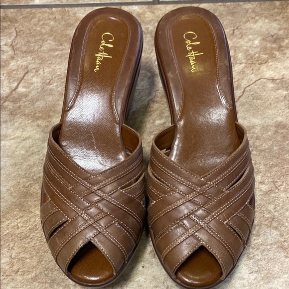 Cole Haan Women's Brown Sandals - Picture 1 of 13